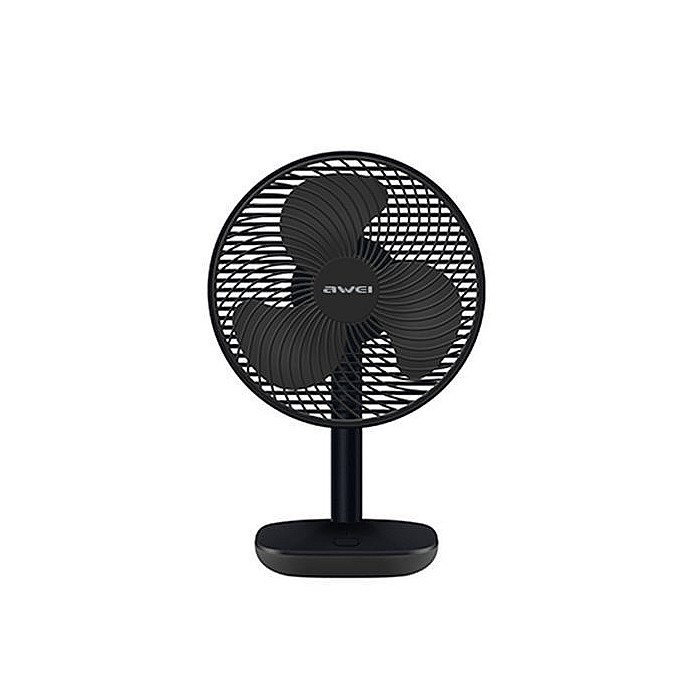 Awei f23 mini portable usb rechargeable desk fan